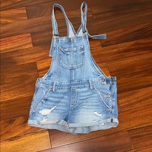 Denim overalls